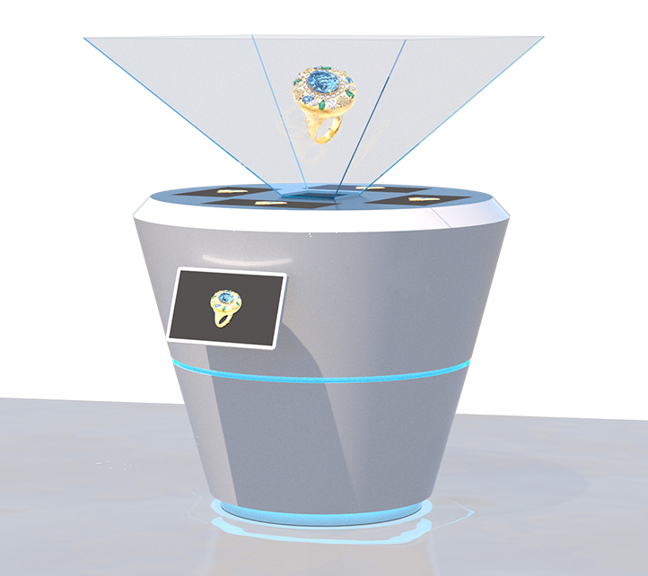 360度全息幻影成像